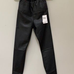 NWT faux leather leggings